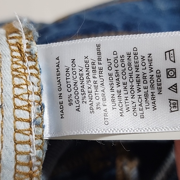 LOFT CURVY HIGH WAIST SKINNY ANKLE JEANS/  SIZE 27/4 - Picture 7 of 13